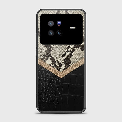 Vivo X80 Cover- Printed Skins Series - HQ Ultra Shine Premium Infinity Glass Soft Silicon Borders Case