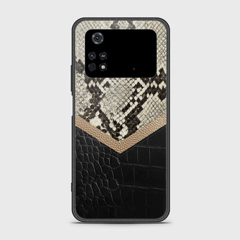 Xiaomi Poco M4 Pro 4G Cover- Printed Skins Series - HQ Ultra Shine Premium Infinity Glass Soft Silicon Borders Case