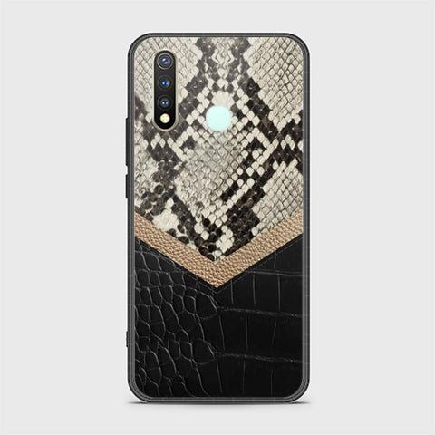 Vivo Y19 Cover - Printed Skins Series - HQ Ultra Shine Premium Infinity Glass Soft Silicon Borders Case