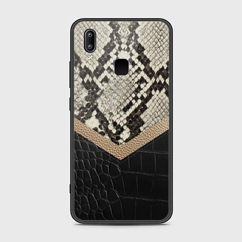 Vivo Y85 Cover - Printed Skins Series - HQ Ultra Shine Premium Infinity Glass Soft Silicon Borders Case