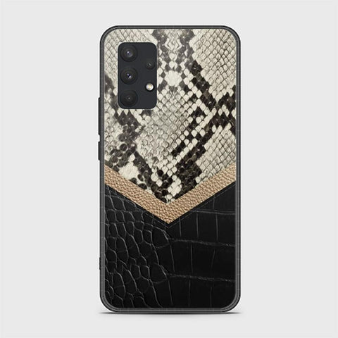 Samsung Galaxy A32 4G Cover - Printed Skins Series - HQ Ultra Shine Premium Infinity Glass Soft Silicon Borders Case