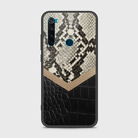 Xiaomi Redmi Note 8 Cover - Printed Skins Series - HQ Ultra Shine Premium Infinity Glass Soft Silicon Borders Case