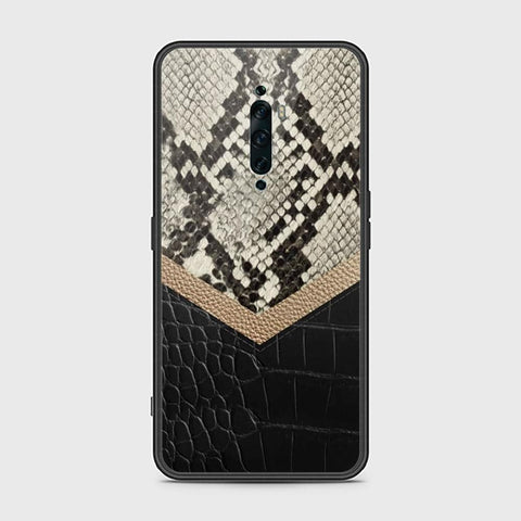 Oppo Reno 2Z Cover - Printed Skins Series - HQ Ultra Shine Premium Infinity Glass Soft Silicon Borders Case