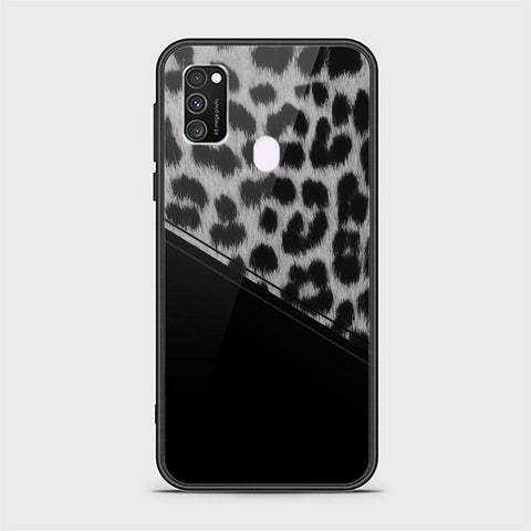 Samsung Galaxy M21 Cover - Printed Skins Series - HQ Ultra Shine Premium Infinity Glass Soft Silicon Borders Case