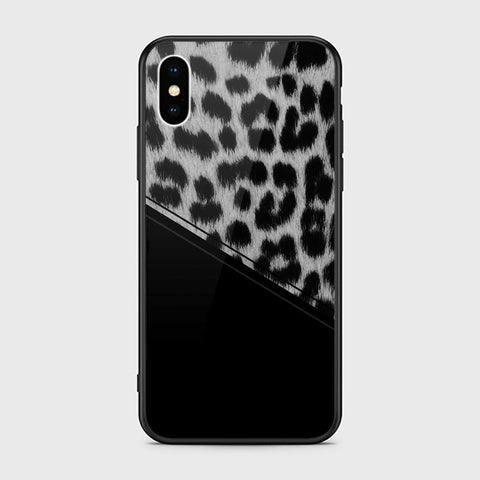 iPhone XS Cover - Printed Skins Series - HQ Ultra Shine Premium Infinity Glass Soft Silicon Borders Case