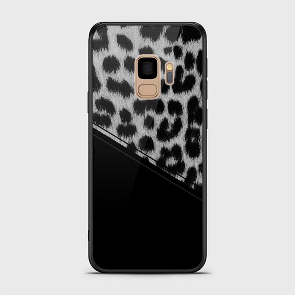 Samsung Galaxy S9 Cover - Printed Skins Series - HQ Ultra Shine Premium Infinity Glass Soft Silicon Borders Case