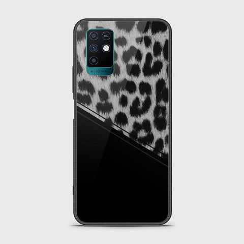 Infinix Note 10 Cover- Printed Skins Series - HQ Ultra Shine Premium Infinity Glass Soft Silicon Borders Case