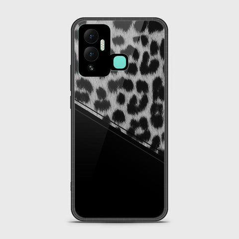 Infinix Hot 12i Cover- Printed Skins Series - HQ Ultra Shine Premium Infinity Glass Soft Silicon Borders Case