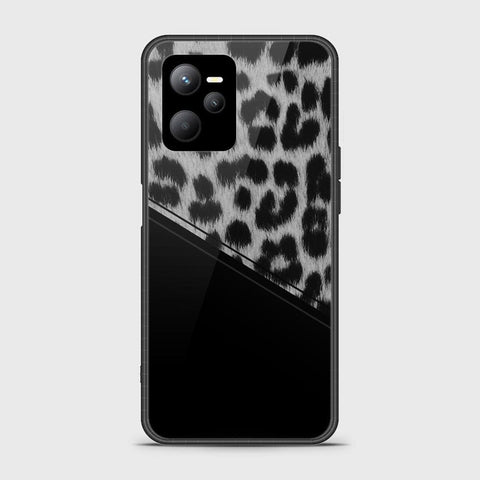 Realme V25 Cover- Printed Skins Series - HQ Ultra Shine Premium Infinity Glass Soft Silicon Borders Case