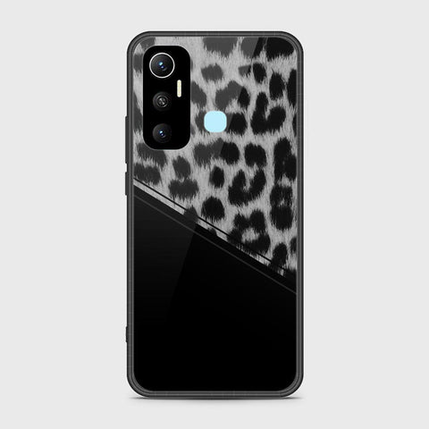 Infinix Hot 11 Cover- Printed Skins Series - HQ Ultra Shine Premium Infinity Glass Soft Silicon Borders Case