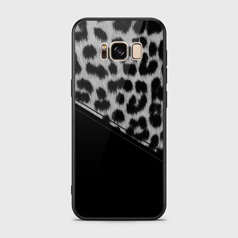 Samsung Galaxy S8 Cover - Printed Skins Series - HQ Ultra Shine Premium Infinity Glass Soft Silicon Borders Case