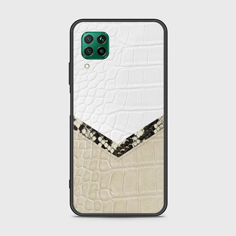 Huawei P40 lite Cover - Printed Skins Series - HQ Ultra Shine Premium Infinity Glass Soft Silicon Borders Case