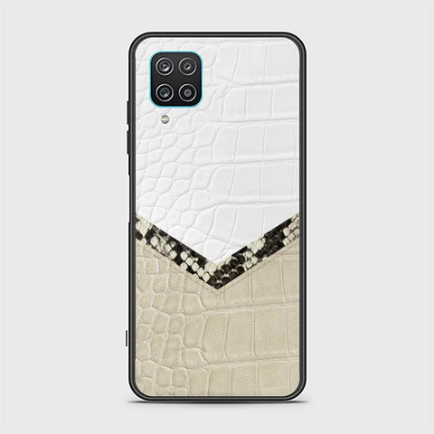 Samsung Galaxy A12 Nacho Cover - Printed Skins Series - HQ Ultra Shine Premium Infinity Glass Soft Silicon Borders Case