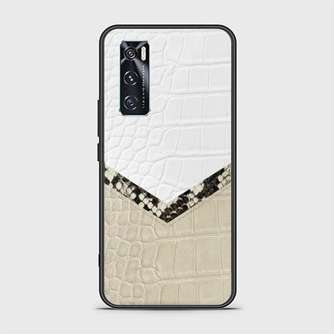 Vivo V20 SE Cover - Printed Skins Series - HQ Ultra Shine Premium Infinity Glass Soft Silicon Borders Case