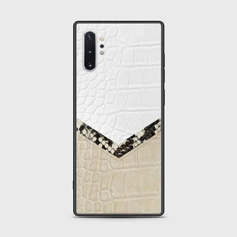 Samsung Galaxy Note 10 Plus Cover - Printed Skins Series - HQ Ultra Shine Premium Infinity Glass Soft Silicon Borders Case