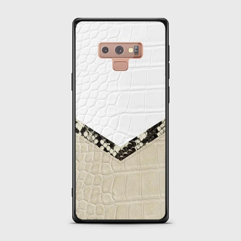 Samsung Galaxy Note 9 Cover - Printed Skins Series - HQ Ultra Shine Premium Infinity Glass Soft Silicon Borders Case