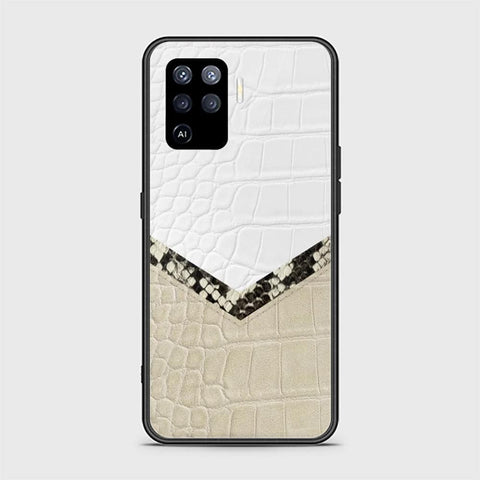 Oppo A94 Cover - Printed Skins Series - HQ Ultra Shine Premium Infinity Glass Soft Silicon Borders Case