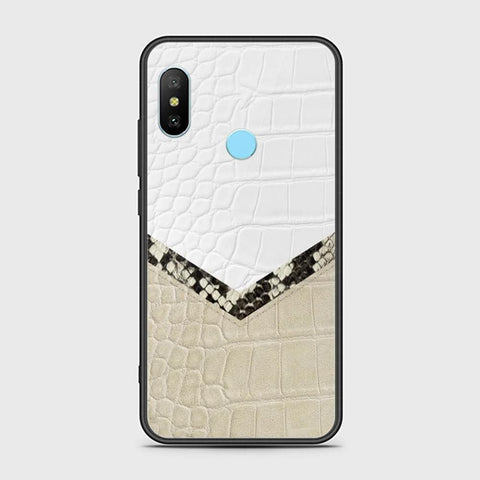 Xiaomi Redmi 6 Pro Cover - Printed Skins Series - HQ Ultra Shine Premium Infinity Glass Soft Silicon Borders Case