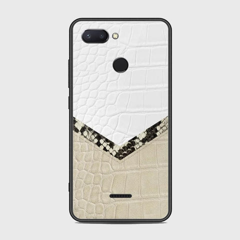 Xiaomi Redmi 6 Cover - Printed Skins Series - HQ Ultra Shine Premium Infinity Glass Soft Silicon Borders Case