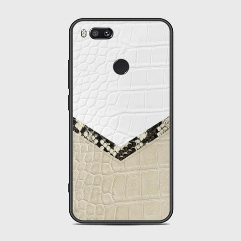 Xiaomi Mi A1 Cover - Printed Skins Series - HQ Ultra Shine Premium Infinity Glass Soft Silicon Borders Case