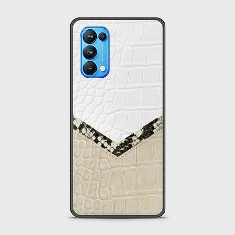 Oppo Reno 5 Pro 5G Cover - Printed Skins Series - HQ Ultra Shine Premium Infinity Glass Soft Silicon Borders Case