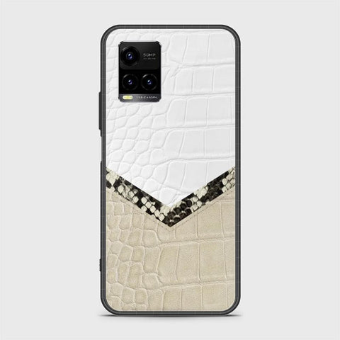 Vivo Y33T Cover - Printed Skins Series - HQ Ultra Shine Premium Infinity Glass Soft Silicon Borders Case