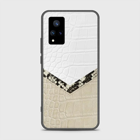 Vivo V21 Cover - Printed Skins Series - HQ Ultra Shine Premium Infinity Glass Soft Silicon Borders Case