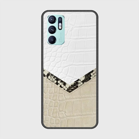 Oppo Reno 6 Cover - Printed Skins Series - HQ Ultra Shine Premium Infinity Glass Soft Silicon Borders Case