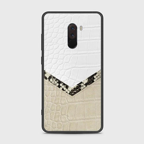 Xiaomi Pocophone F1 Cover - Printed Skins Series - HQ Ultra Shine Premium Infinity Glass Soft Silicon Borders Case