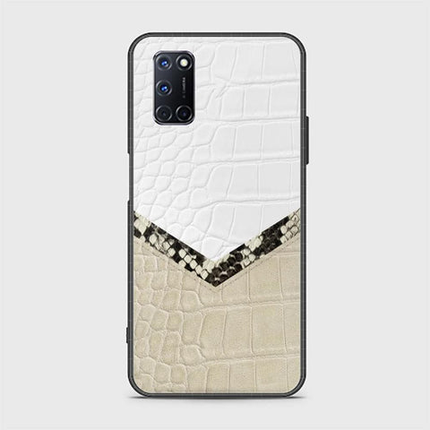 Oppo A92 Cover - Printed Skins Series - HQ Ultra Shine Premium Infinity Glass Soft Silicon Borders Case