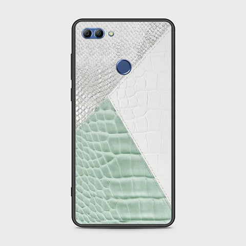 Huawei Y9 2018 Cover - Printed Skins Series - HQ Ultra Shine Premium Infinity Glass Soft Silicon Borders Case