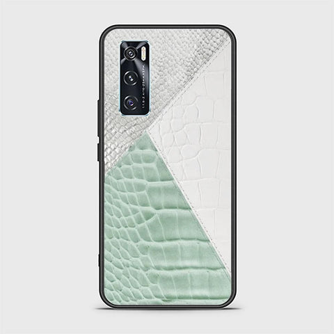 Vivo V20 SE Cover - Printed Skins Series - HQ Ultra Shine Premium Infinity Glass Soft Silicon Borders Case