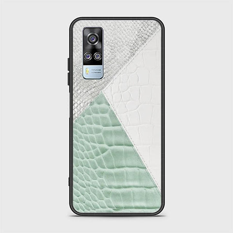 Vivo Y53s 4G Cover - Printed Skins Series - HQ Ultra Shine Premium Infinity Glass Soft Silicon Borders Case