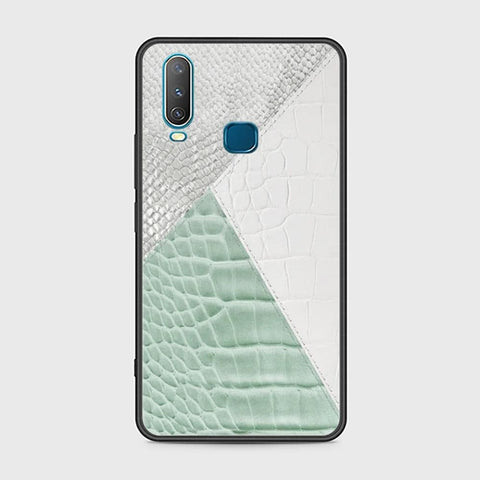 Vivo Y15 Cover - Printed Skins Series - HQ Ultra Shine Premium Infinity Glass Soft Silicon Borders Case