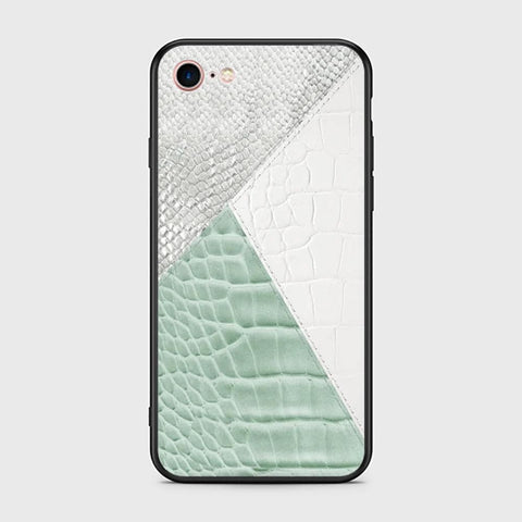 iPhone SE 2020 Cover - Printed Skins Series - HQ Ultra Shine Premium Infinity Glass Soft Silicon Borders Case