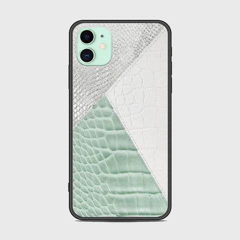 iPhone 11 Cover - Printed Skins Series - HQ Ultra Shine Premium Infinity Glass Soft Silicon Borders Case