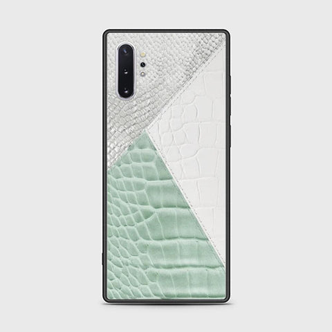 Samsung Galaxy Note 10 Plus Cover - Printed Skins Series - HQ Ultra Shine Premium Infinity Glass Soft Silicon Borders Case