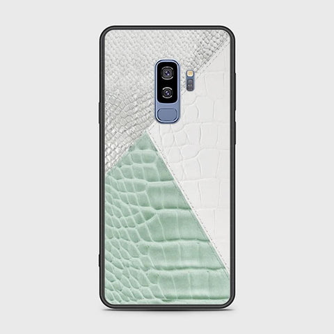 Samsung Galaxy S9 Plus Cover - Printed Skins Series - HQ Ultra Shine Premium Infinity Glass Soft Silicon Borders Case