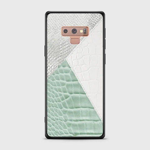 Samsung Galaxy Note 9 Cover - Printed Skins Series - HQ Ultra Shine Premium Infinity Glass Soft Silicon Borders Case