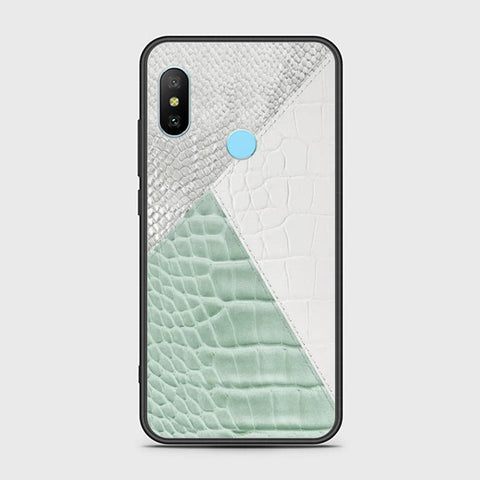 Xiaomi Redmi 6 Pro Cover - Printed Skins Series - HQ Ultra Shine Premium Infinity Glass Soft Silicon Borders Case