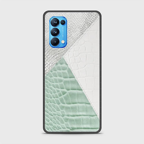 Oppo Reno 5 Pro 5G Cover - Printed Skins Series - HQ Ultra Shine Premium Infinity Glass Soft Silicon Borders Case