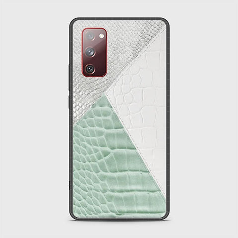 Samsung Galaxy S20 FE Cover - Printed Skins Series - HQ Ultra Shine Premium Infinity Glass Soft Silicon Borders Case