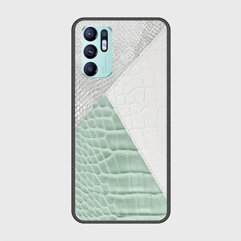 Oppo Reno 6 Cover - Printed Skins Series - HQ Ultra Shine Premium Infinity Glass Soft Silicon Borders Case