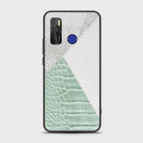 Infinix Hot 9 Pro Cover- Printed Skins Series - HQ Ultra Shine Premium Infinity Glass Soft Silicon Borders Case