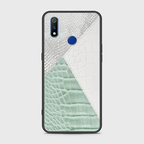 Realme 3i Cover - Printed Skins Series - HQ Ultra Shine Premium Infinity Glass Soft Silicon Borders Case