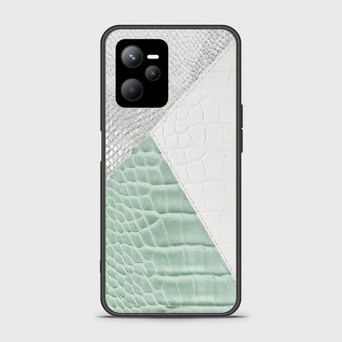 Realme V25 Cover- Printed Skins Series - HQ Ultra Shine Premium Infinity Glass Soft Silicon Borders Case