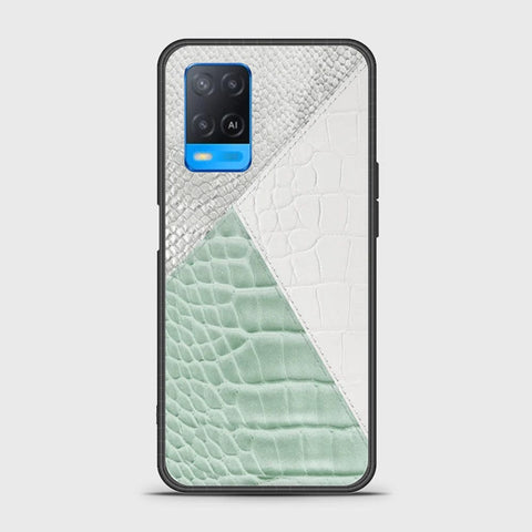 Oppo A54 4G Cover- Printed Skins Series - HQ Ultra Shine Premium Infinity Glass Soft Silicon Borders Case