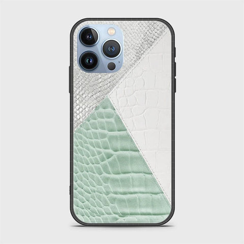 iPhone 14 Pro Cover- Printed Skins Series - HQ Ultra Shine Premium Infinity Glass Soft Silicon Borders Case