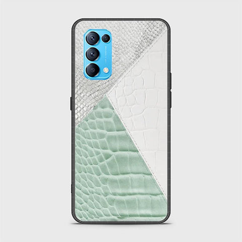 Oppo Reno 5 4G Cover - Printed Skins Series - HQ Ultra Shine Premium Infinity Glass Soft Silicon Borders Case