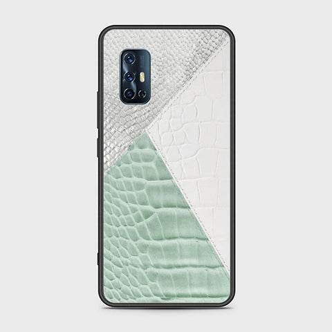 Vivo V17 Cover - Printed Skins Series - HQ Ultra Shine Premium Infinity Glass Soft Silicon Borders Case